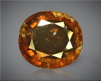 Natural Hessonite Garnet (Gomed) Certified 6.51 Cts ( 1473 )